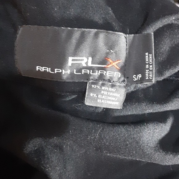 RLX Ralph Lauren Black Label Lightweight Quarter-Zip Active Track Jacket Small - Picture 6 of 6